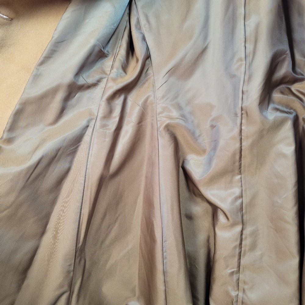 Cole Haan Tan Belted Coat - Picture 9 of 11